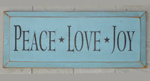 peace love Joy