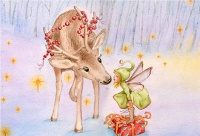 Kerstprent 2015 Pauline