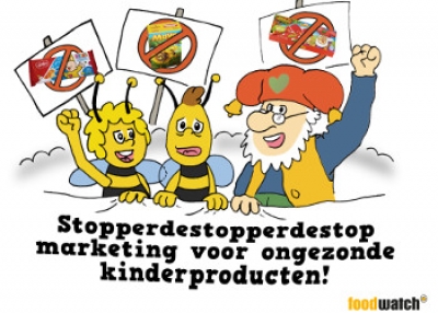Stop Marketing ongezonde kinderproducten
